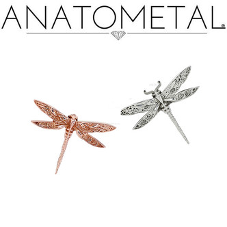 Anatometal 18K Dragonfly 16ga