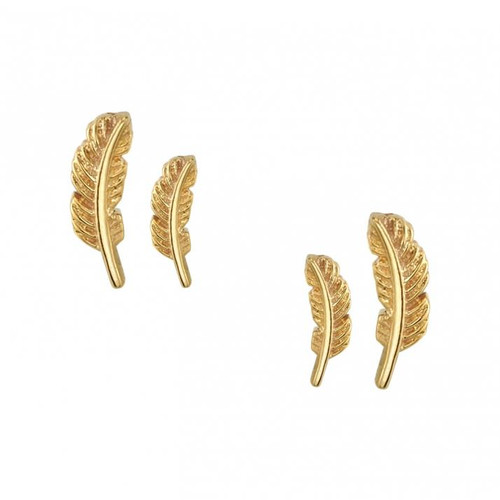 14K Feather 16ga