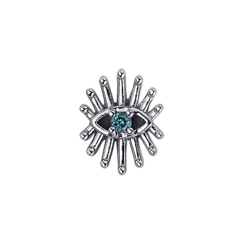 14K Y Trixy 16ga London Blue