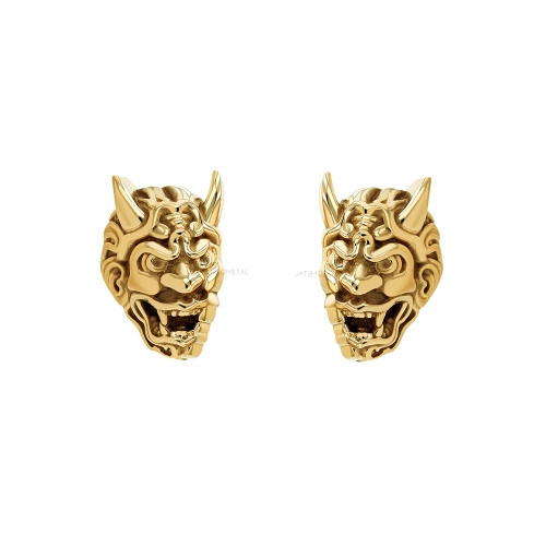 18K Hannya (threadless) Left/Right