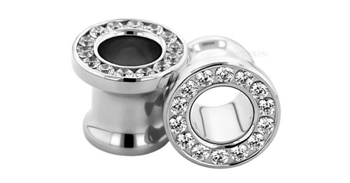 SS Gemmed Eyelet (Pair)