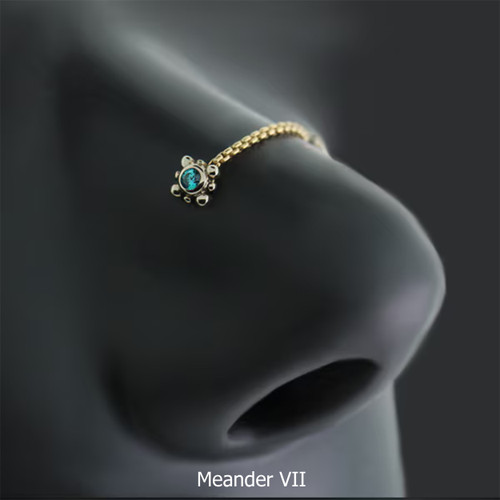14k Meander VII Chain 14ga