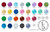 Swarovski Zirconia Gem Chart #1