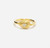 BVLA 14K  Nanda Pear Seam Ring 18ga 11/32" Diamond