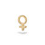 14k Y Female Symbol (threadless)