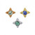 BVLA 14K Mini Kandy 5mm (threadless) Genuine Diamond