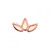BVLA 14k Flat Marquise Fan 6x4mm (threadless)