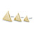 NeoMetal 18K Triangle Ends (threadless)