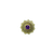 Yellow Gold with Purple diamond