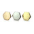 18K Hexagon End  (threadless)
