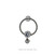 TI Captive Bezel 6mm w/4mm Dangle