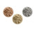 14K Hammered Disk (threadless)
