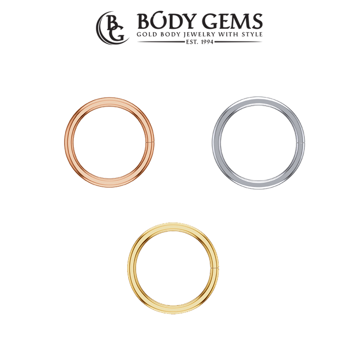 14K Premium Seam Ring
