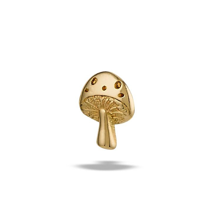 Body Gems 14K Mushroom (threadless)