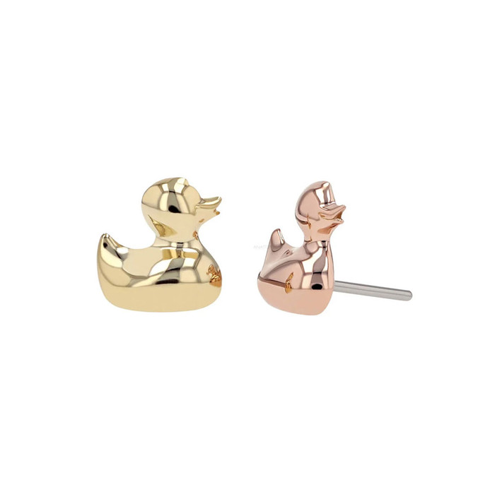 18k Y Ducky (threadless) Right