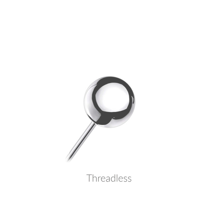 Anatometal TI Ball (threadless) Universal