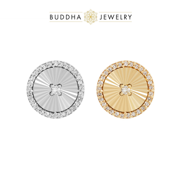 14k Ascend 6mm (threadless) Diamond 14k Ascend 6mm (threadless) Diamond