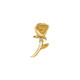 Yellow Gold and Genuine Diamond (left)