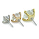 NeoMetal 18K Princess Cut Gem End (threadless)