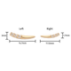 14K Zanna (threadless) 14.7x3x2.2mm CZ