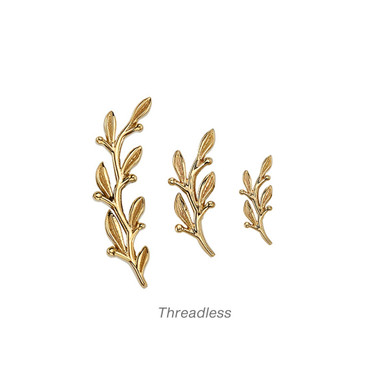 BVLA 14K Tiny Amity 7x2.5mm (threadless) - Westcoast Piercing