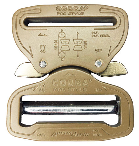 AustriAlpin Cobra Adjust Buckle Coyote 1-3/4 XL