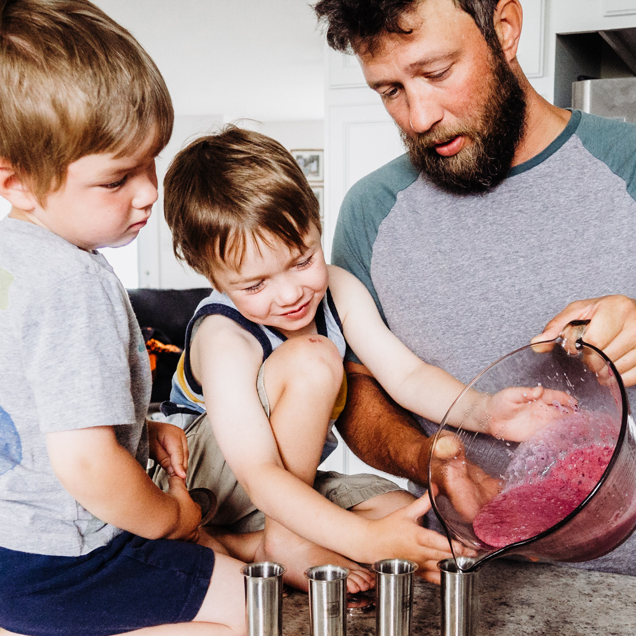 Pulito popsicle molds in stainless steel