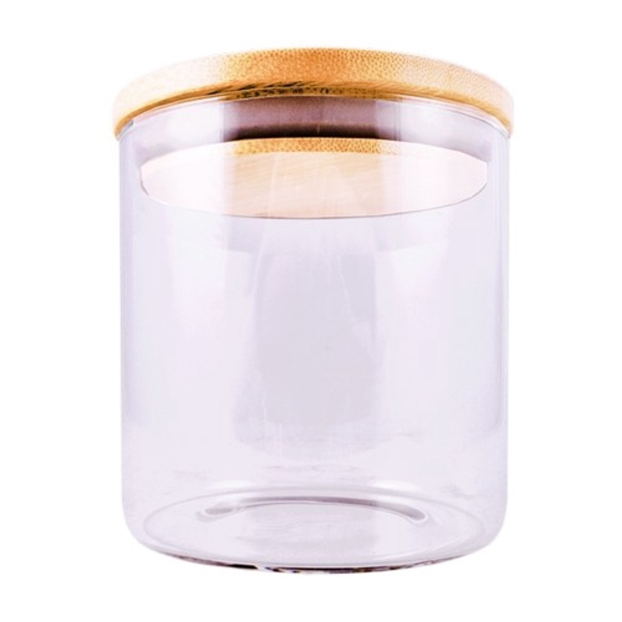 glass candle holder with lid