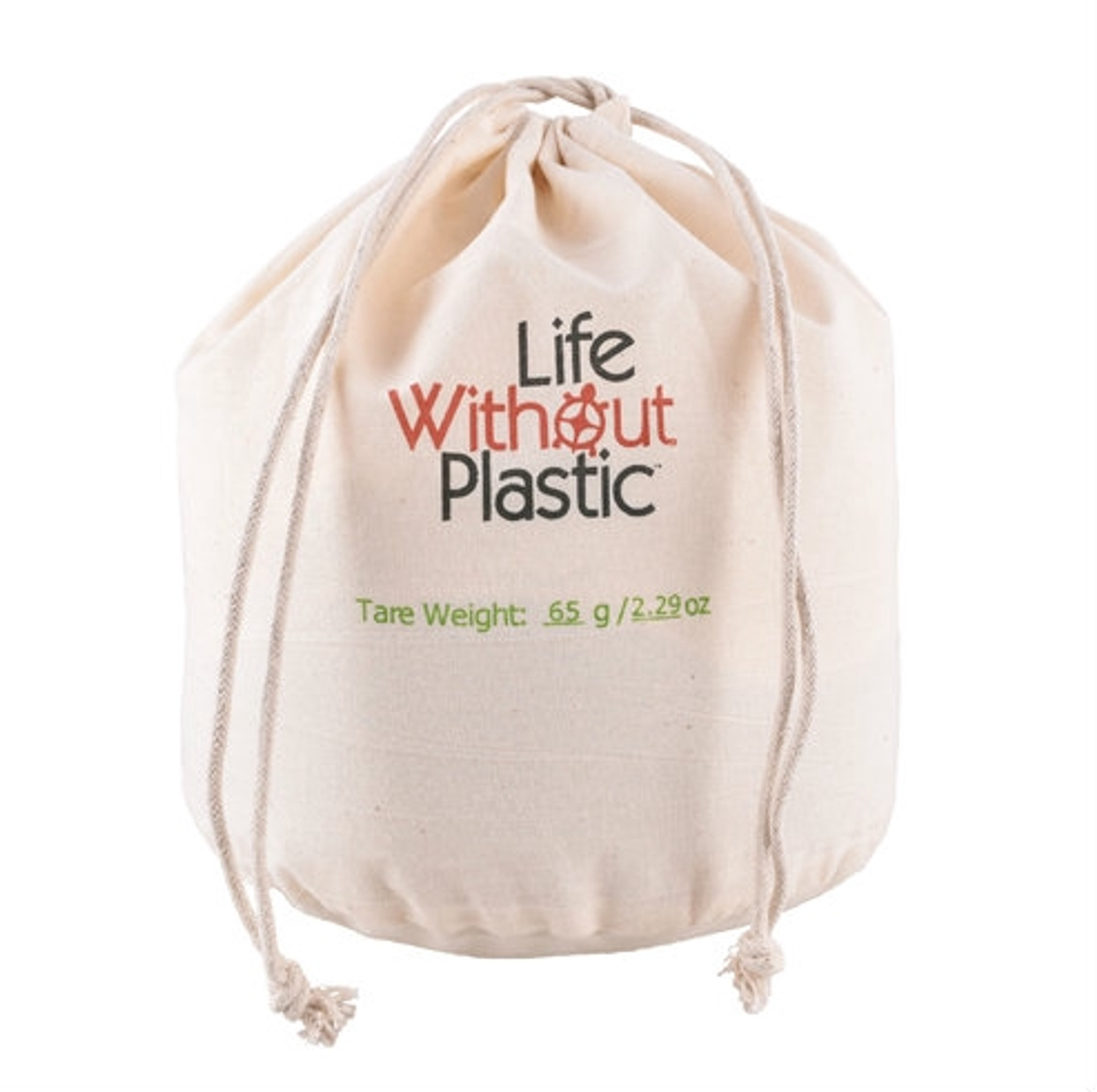 Organic Cotton Bulk Bag With Flat Bottom And Double Bag For Flour