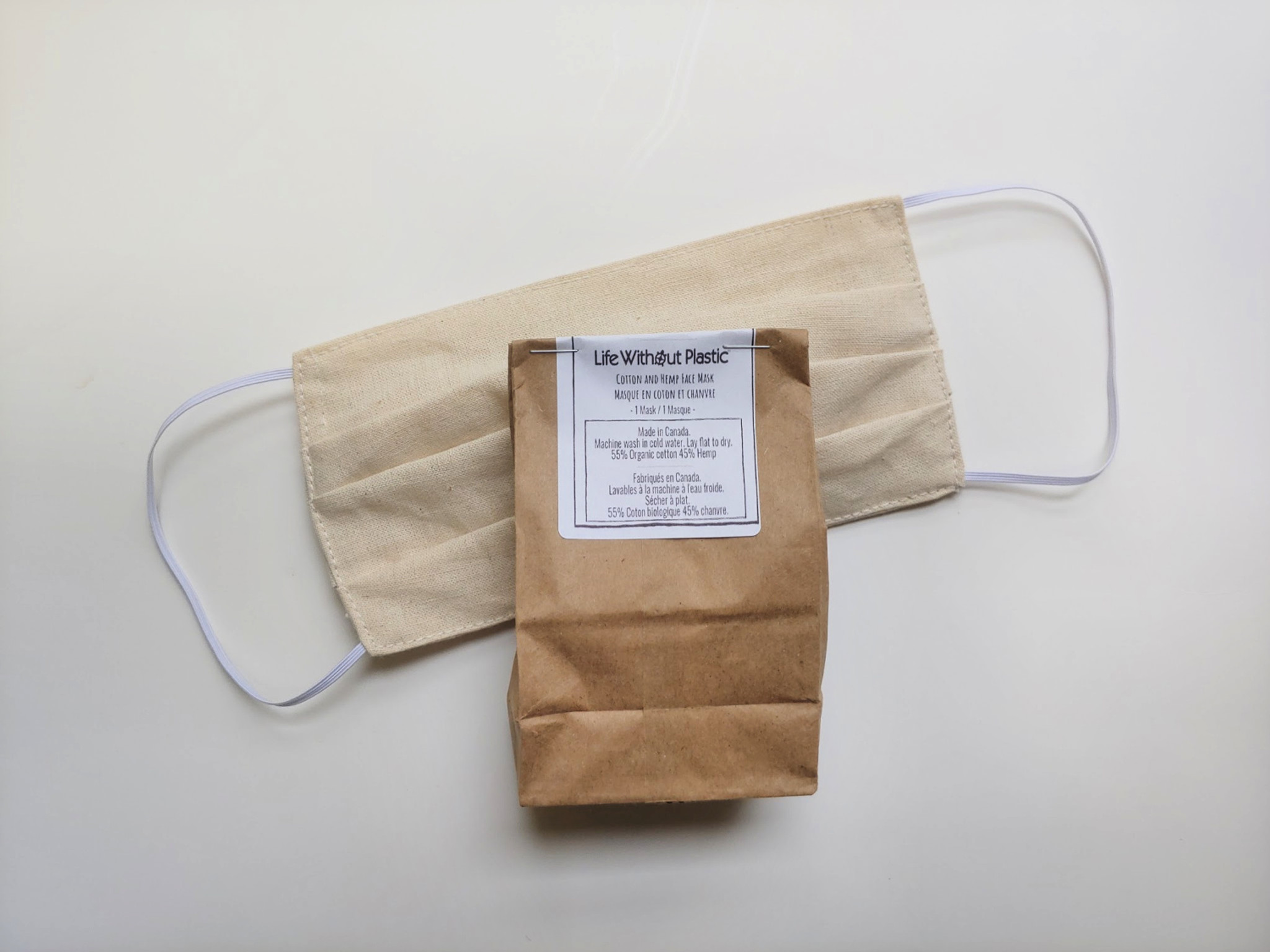 Organic Cotton And Hemp Face Mask
