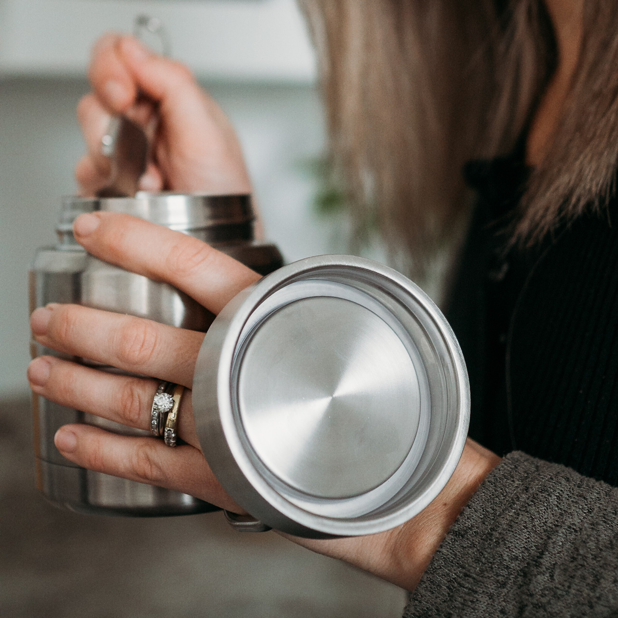 Stainless Steel Soup Thermos, 13 Oz.