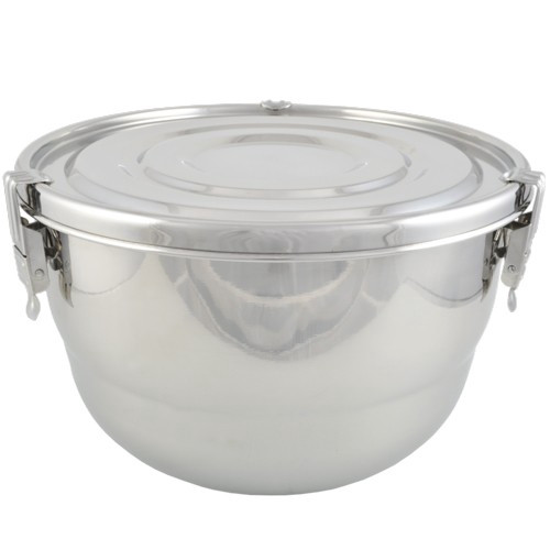Stainless Steel Airtight Watertight Food Storage Container - 23 cm / 9"