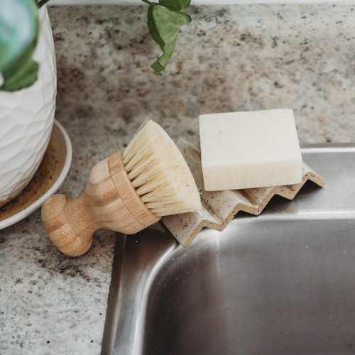 Bamboo Dish Brush with Replaceable Head