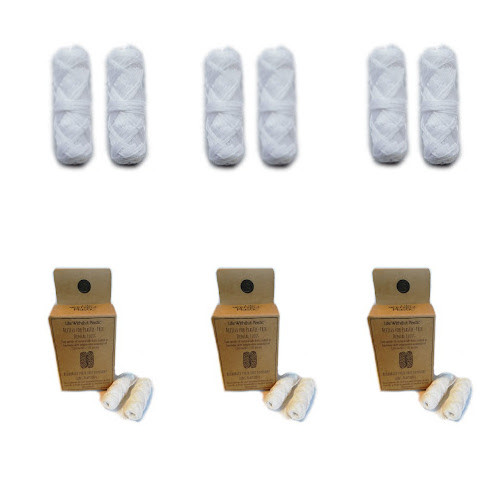 Refill Floss Kit - 6 LWP Refill Spools of Natural Floss (3 packs of two)