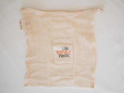 Less Than Perfect - Set of 3 - Organic Cotton Mesh Plastic Free Produce Bag - Large