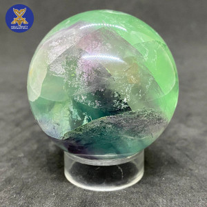 Fluorite Sphere (With Stand) -1.2 Fluorite Sphere (With Stand) -1.2