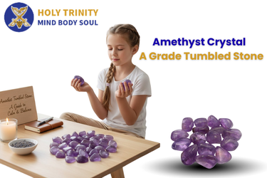 Amethyst Tumbled Stone Healing Properties: A Guide to Calm & Balance
