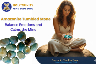 Amazonite Tumbled Stone Benefits: The Stone of Courage & Truth