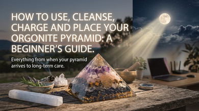 How to Use, Cleanse, Charge and Place Your Orgonite Pyramid: A Beginner's Guide