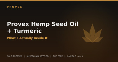 Provex Hemp Seed Oil + Turmeric: What's Actually Inside It