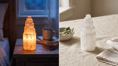 Selenite Lamps vs Selenite Towers: Benefits, Differences and How to Choose