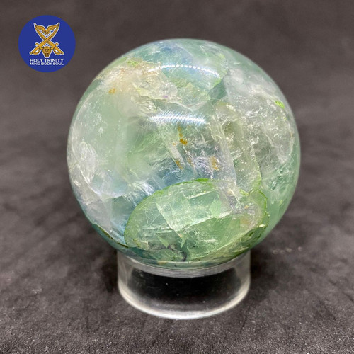 Fluorite Sphere (With Stand) Crystal Ball