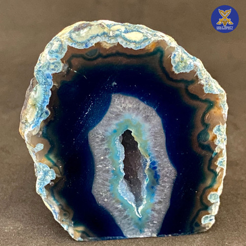 Agate Base Cut Geodes-52.16|Geode Crystal| Perfect for Home or Office Decor & Gift