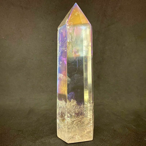 Angel Aura Quartz Crystal Point -1.9
