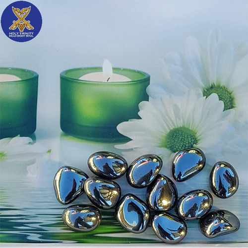 Holy Trinity Mind Body Soul Hematite A Grade Tumbled  Stone  Holy Trinity Mind Body Soul Hematite A Grade Tumbled  Stone