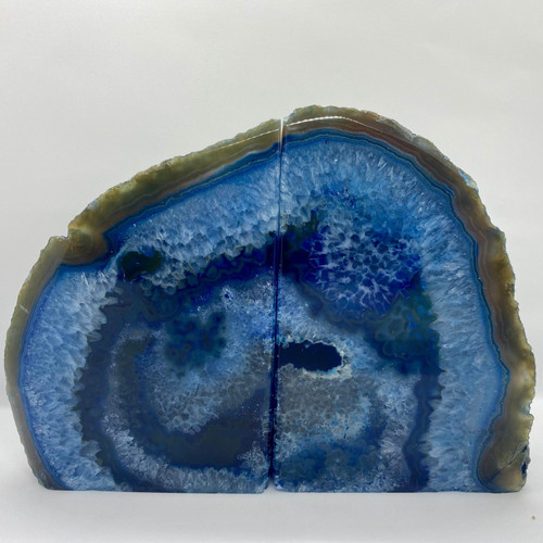 Agate Bookends-1.89 Agate Bookends-1.89