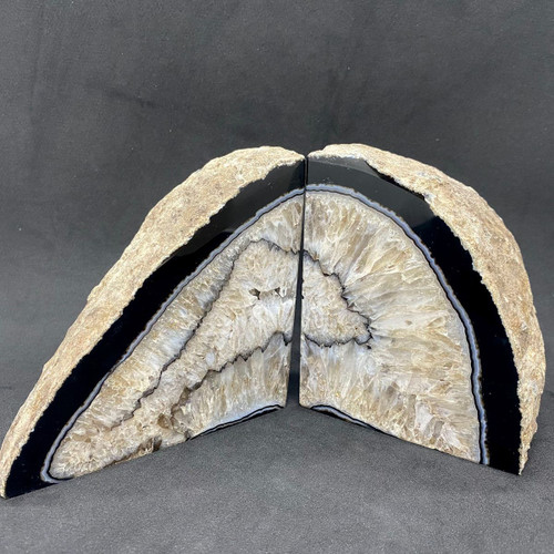 Agate Bookends-1.90 Agate Bookends-1.90