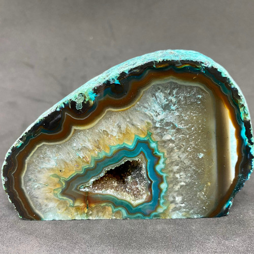 Agate Base Cut Geodes-52.23