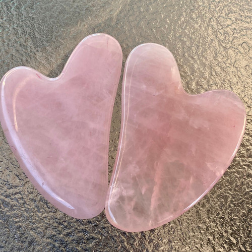 Rose Quartz Gua Sha Body Massage