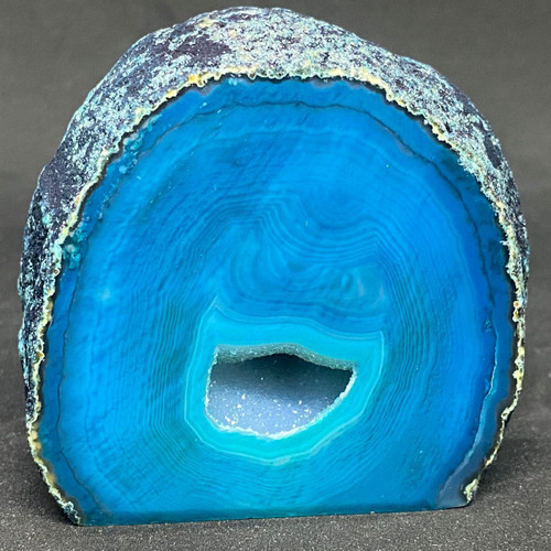 Agate Base Cut Geode Crystal Unique Shape Healing Crystal Gift & Decor